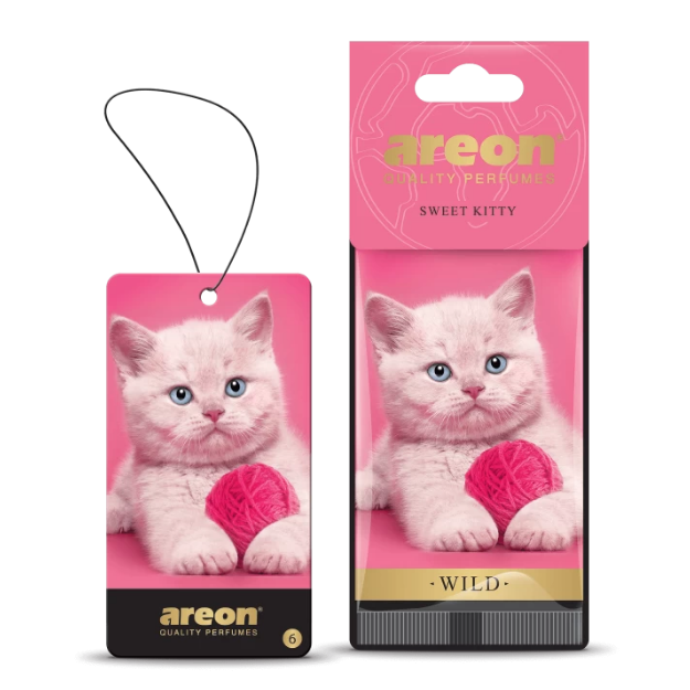 AREON WILD SWEET KITTY OTO ARAÇ KOKUSU resmi