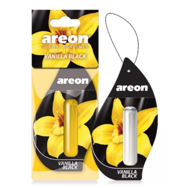 AREON LIQUID 5 ML VANILLA BLACK OTO ARAÇ KOKUSU resmi