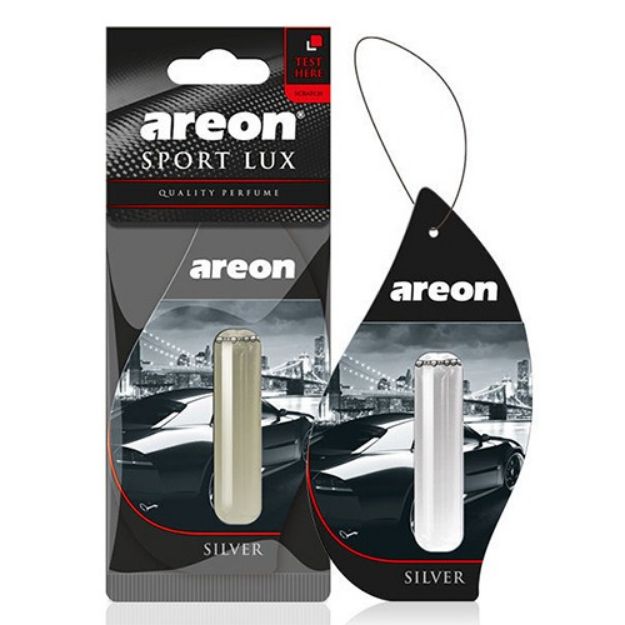 AREON LIQUID 5 ML SPORT LUX SILVER OTO ARAÇ KOKUSU resmi