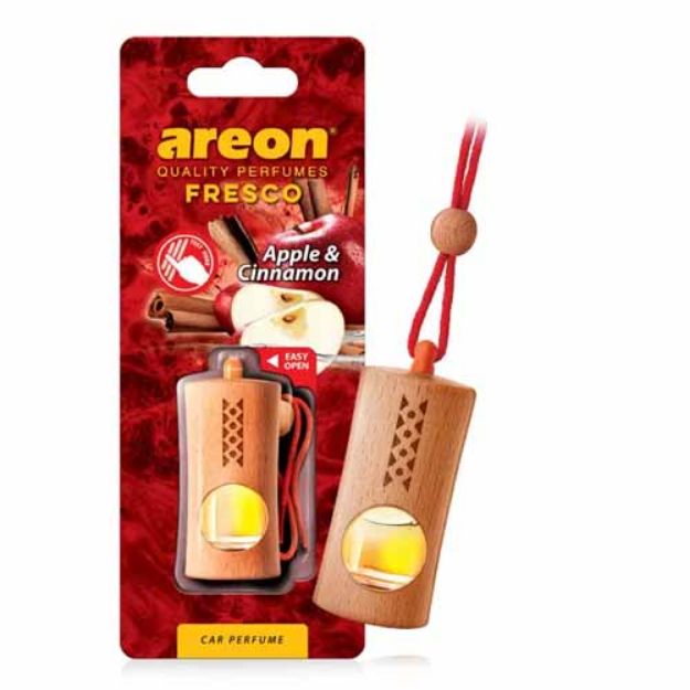 AREON FRESCO ON-OFF REGULAR APPLE&CINNAMON OTO ARAÇ KOKUSU resmi