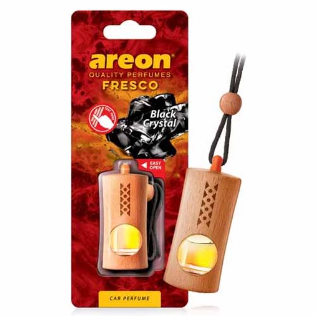 AREON FRESCO ON-OFF REGULAR BLACK CRYSTAL OTO ARAÇ KOKUSU resmi