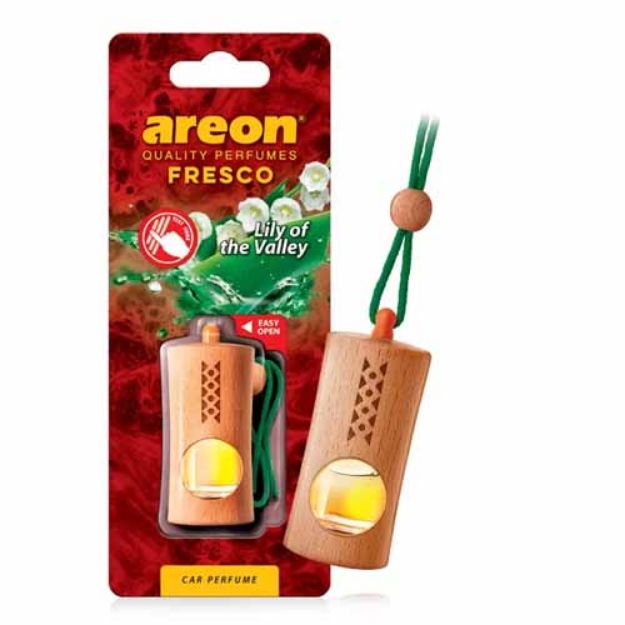 AREON FRESCO ON-OFF REGULAR LILY OF THE VALLEY OTO ARAÇ KOKUSU resmi