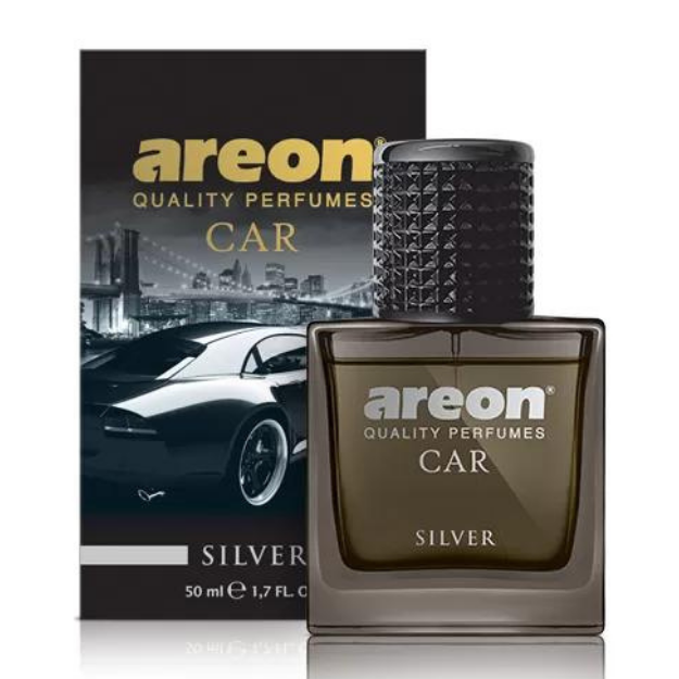 AREON CAR PERFUME 50 ML SILVER OTO ARAÇ PARFÜMÜ resmi