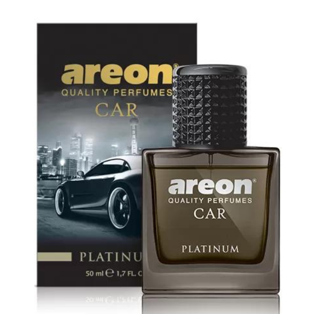 AREON CAR PERFUME 50 ML PLATINUM OTO ARAÇ PARFÜMÜ resmi