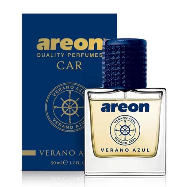 AREON CAR PERFUME 50 ML VERANO AZUL OTO ARAÇ PARFÜMÜ resmi