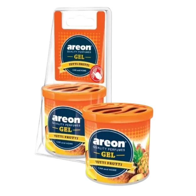 AREON GEL CAN BLISTER TUTTI FRUTTI BARDAKLIK OTO ARAÇ KOKUSU resmi