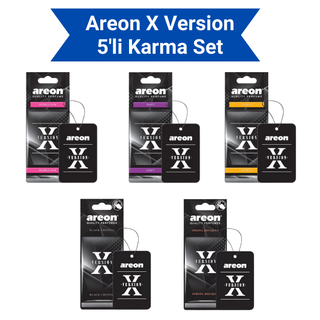 AREON X VERSION 5'Lİ KARMA SET resmi