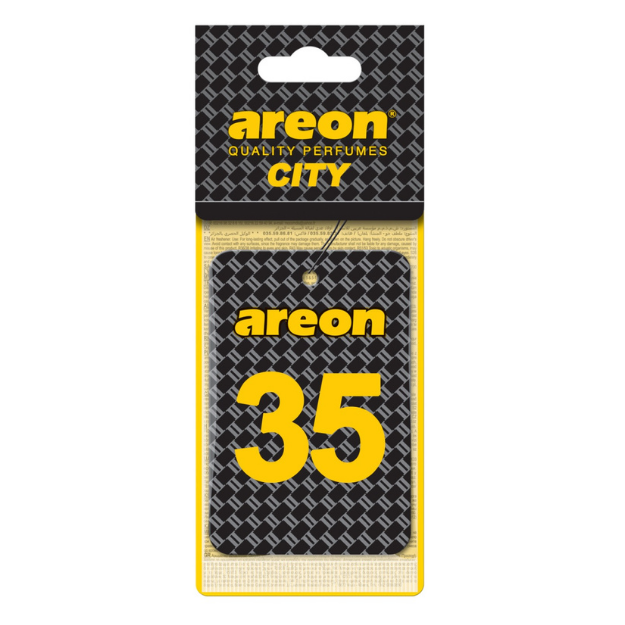 AREON CITY VANILLA BLACK 35 OTO ARAÇ KOKUSU resmi