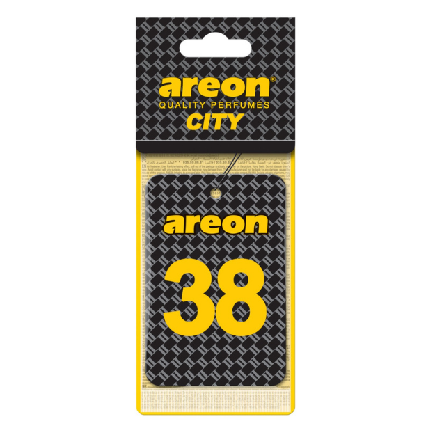 AREON CITY VANILLA BLACK 38 OTO ARAÇ KOKUSU resmi