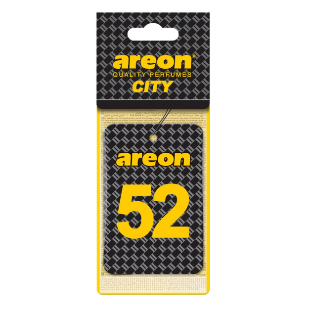 AREON CITY VANILLA BLACK 52 OTO ARAÇ KOKUSU resmi