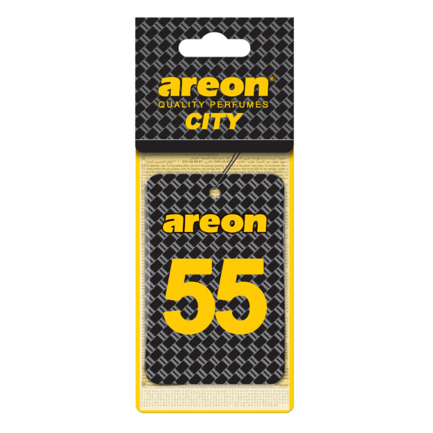 AREON CITY VANILLA BLACK 55 OTO ARAÇ KOKUSU resmi