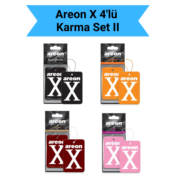 AREON X 4'LÜ SÜPER KARMA SET II resmi