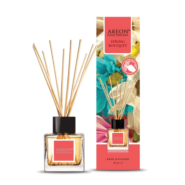 AREON CLASSIC SPRING BOUQUET 50 ML BAMBU ÇUBUKLU ODA KOKUSU resmi