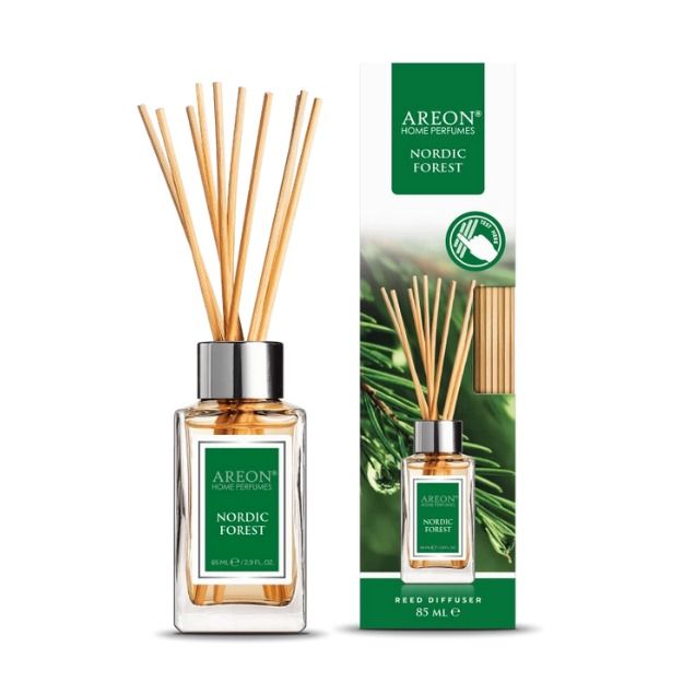 AREON CLASSIC NORDIC FOREST 85 ML BAMBU ÇUBUKLU ODA KOKUSU resmi