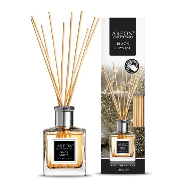 AREON CLASSIC BLACK CRYSTAL 150 ML BAMBU ÇUBUKLU ODA KOKUSU resmi