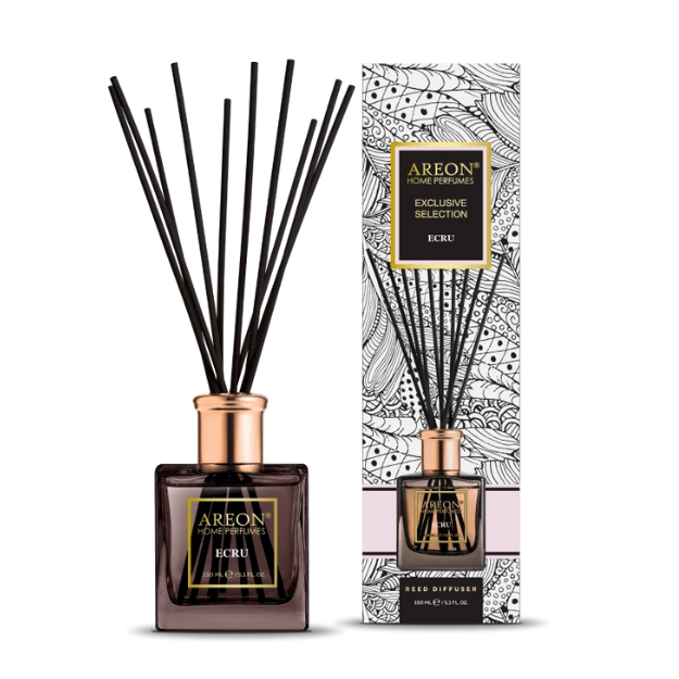 AREON EXCLUSIVE SELECTION ECRU 150 ML BAMBU ÇUBUKLU ODA KOKUSU resmi