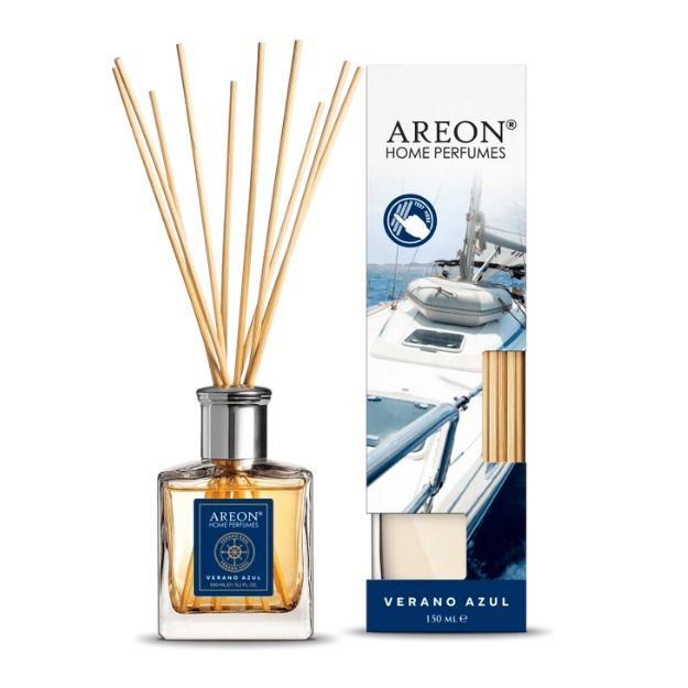 AREON LUX VERANO AZUL 150 ML BAMBU ÇUBUKLU ODA KOKUSU resmi