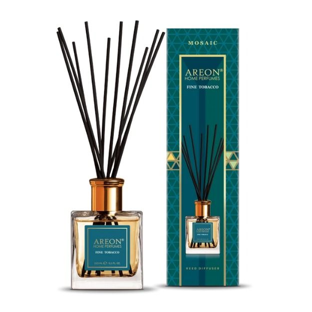 AREON MOSAIC FINE TOBACCO 150 ML BAMBU ÇUBUKLU ODA KOKUSU resmi