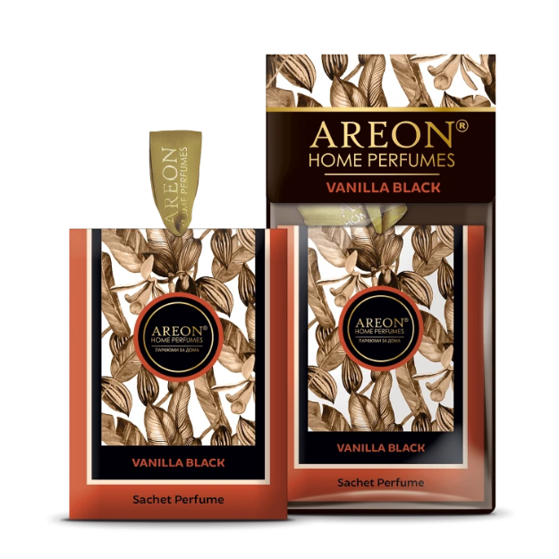 AREON SACHET PREMIUM VANILLA BLACK DOLAP VE ÇEKMECE KOKUSU resmi