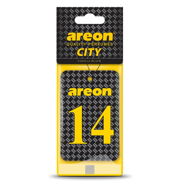 AREON CITY VANILLA BLACK 14 OTO ARAÇ KOKUSU resmi