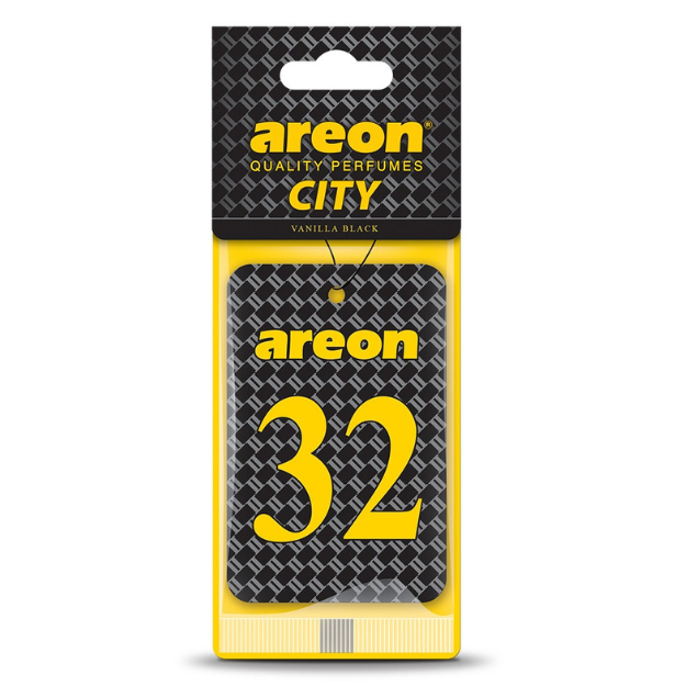 AREON CITY VANILLA BLACK 32 OTO ARAÇ KOKUSU resmi