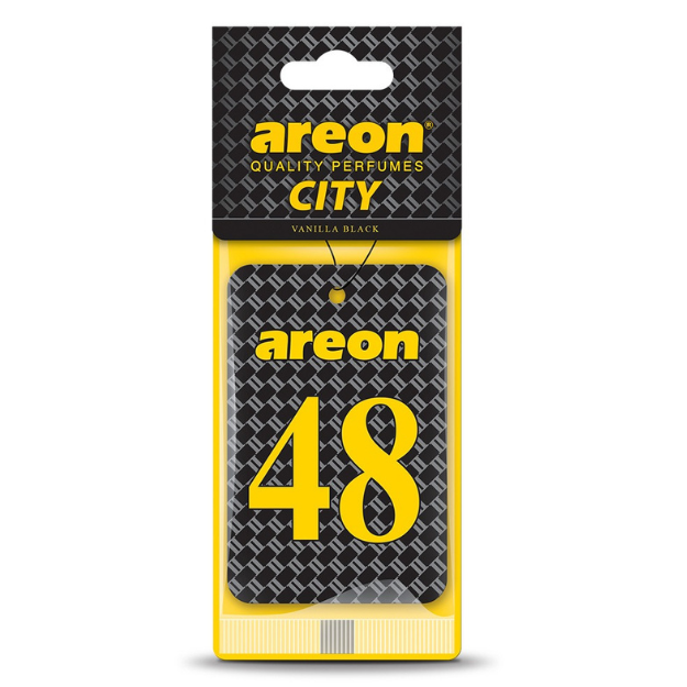 AREON CITY VANILLA BLACK 48 OTO ARAÇ KOKUSU resmi