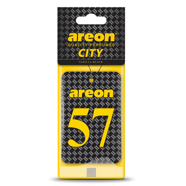 AREON CITY VANILLA BLACK 57 OTO ARAÇ KOKUSU resmi