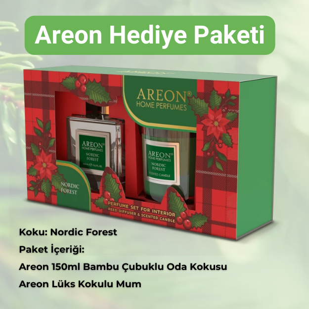 AREON NORDIC FOREST ODA KOKUSU HEDİYE PAKETİ resmi