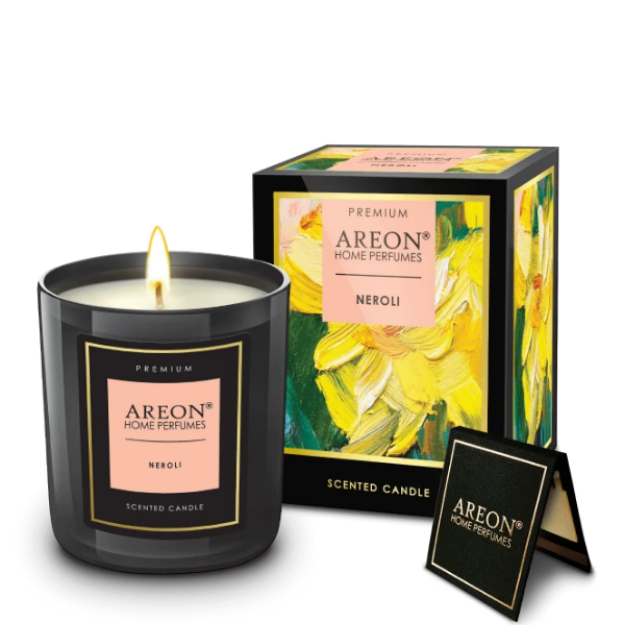 AREON CANDLES PREMIUM NEROLİ LÜKS KOKULU MUM resmi